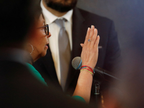 Rodriguez sworn in as interim Venezuela president