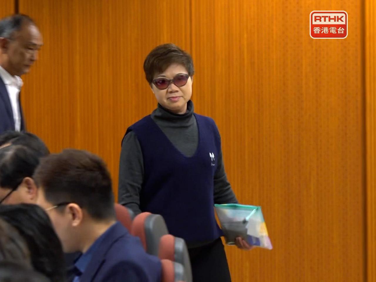 黃碧嬌表示，災後有與不少居民保持聯繫，他們不少都反映希望可以原區覓地重置。（周國安攝）