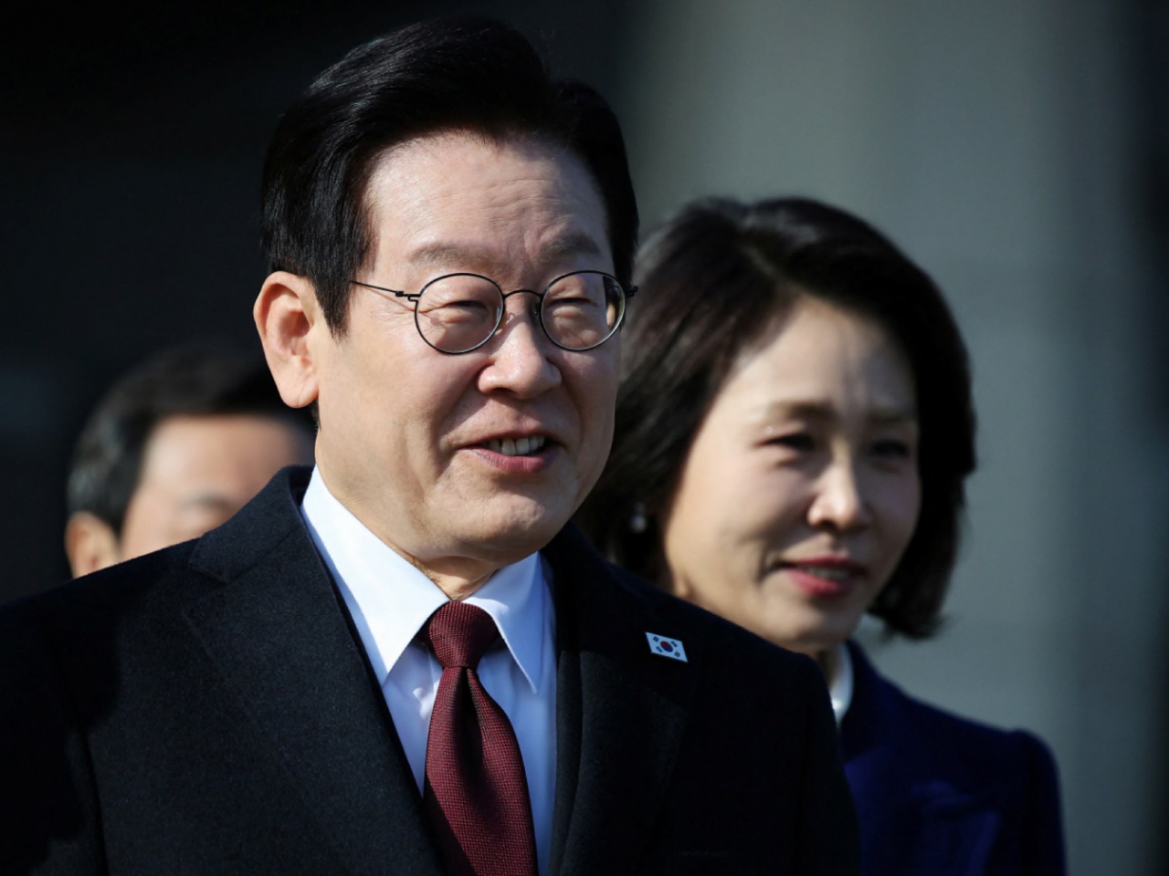 李在明繼續國事訪華行程。（路透社）