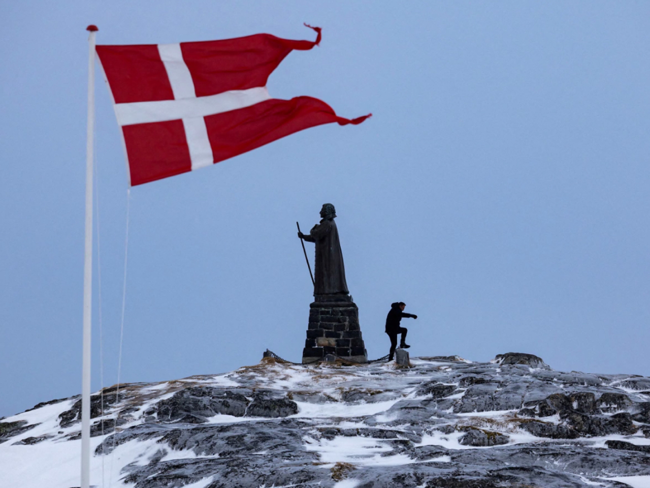 聲明指有關丹麥與格陵蘭島的事務，只能由丹麥和格陵蘭島自行決定。（路透社資料圖片）