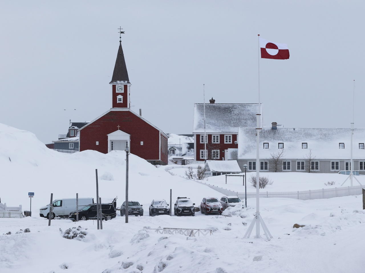 特朗普近日再次威脅要接管格陵蘭島。（新華社資料圖片）