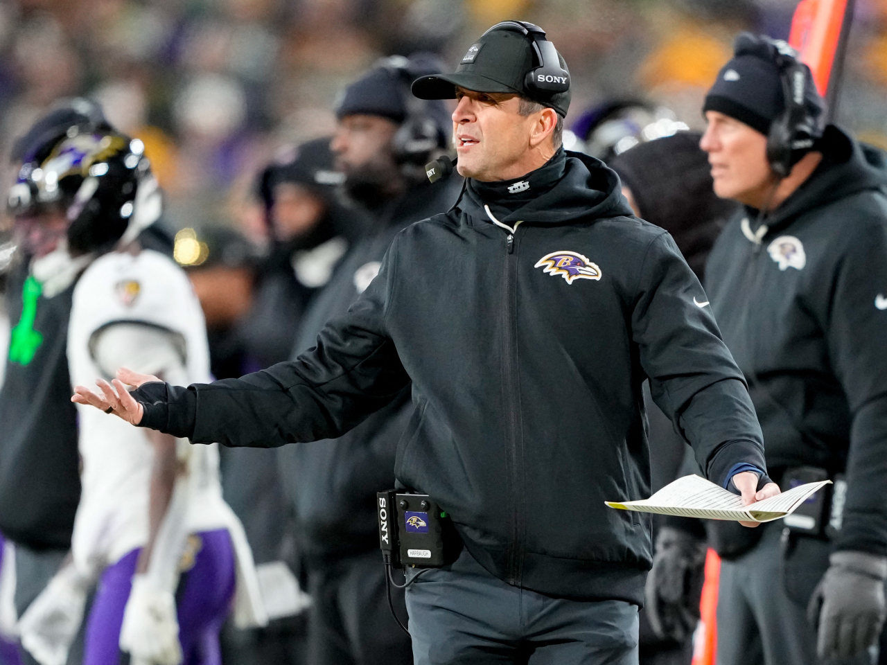 Harbaugh led Baltimore to the NFL playoffs 12 times over the course of his tenure. File photo: Reuters