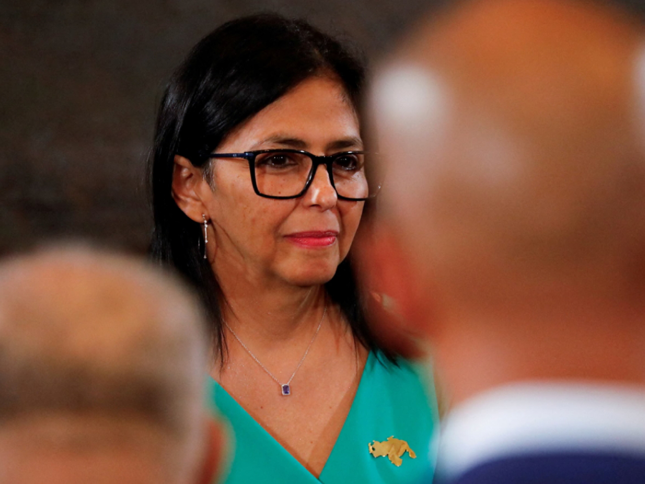 羅德里格斯說管理委內瑞拉的是委內瑞拉政府，國民不會屈從他人。 (路透社資料圖片)