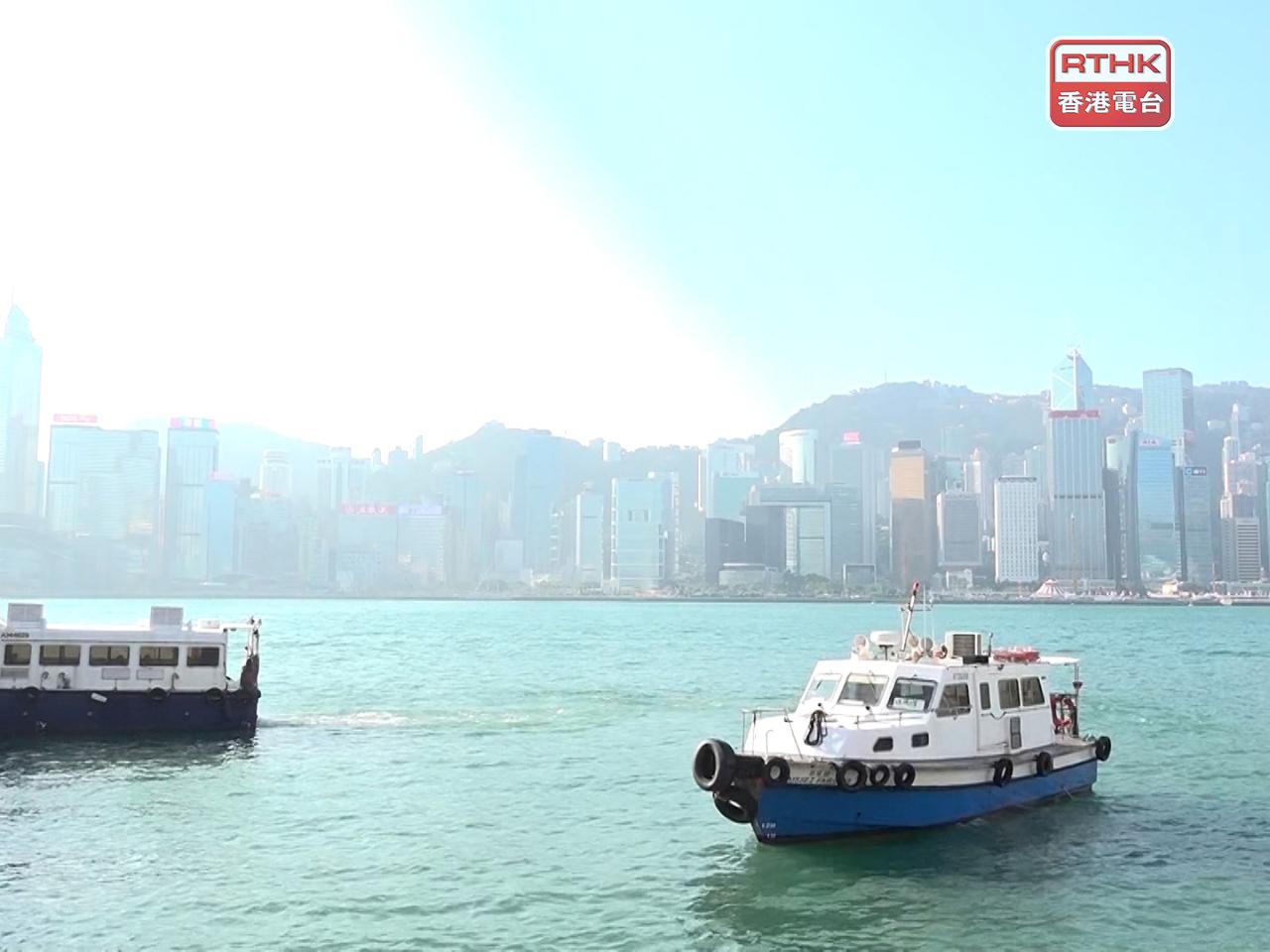 天文台發出霜凍警告。（郭志強攝）