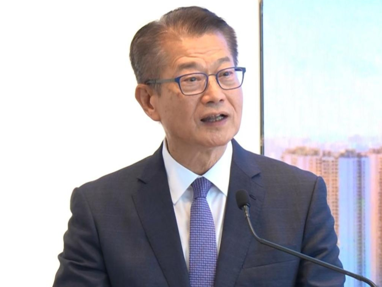 Paul Chan says the Hong Kong IPO market is ideal for enterprises looking to avoid uncertainty. Photo: RTHK