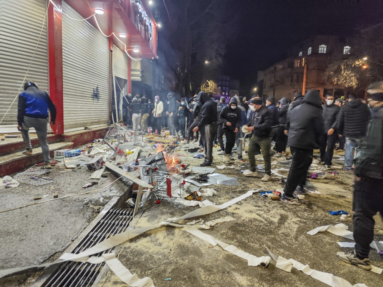 伊朗近日有民眾上街示威。（法新社）