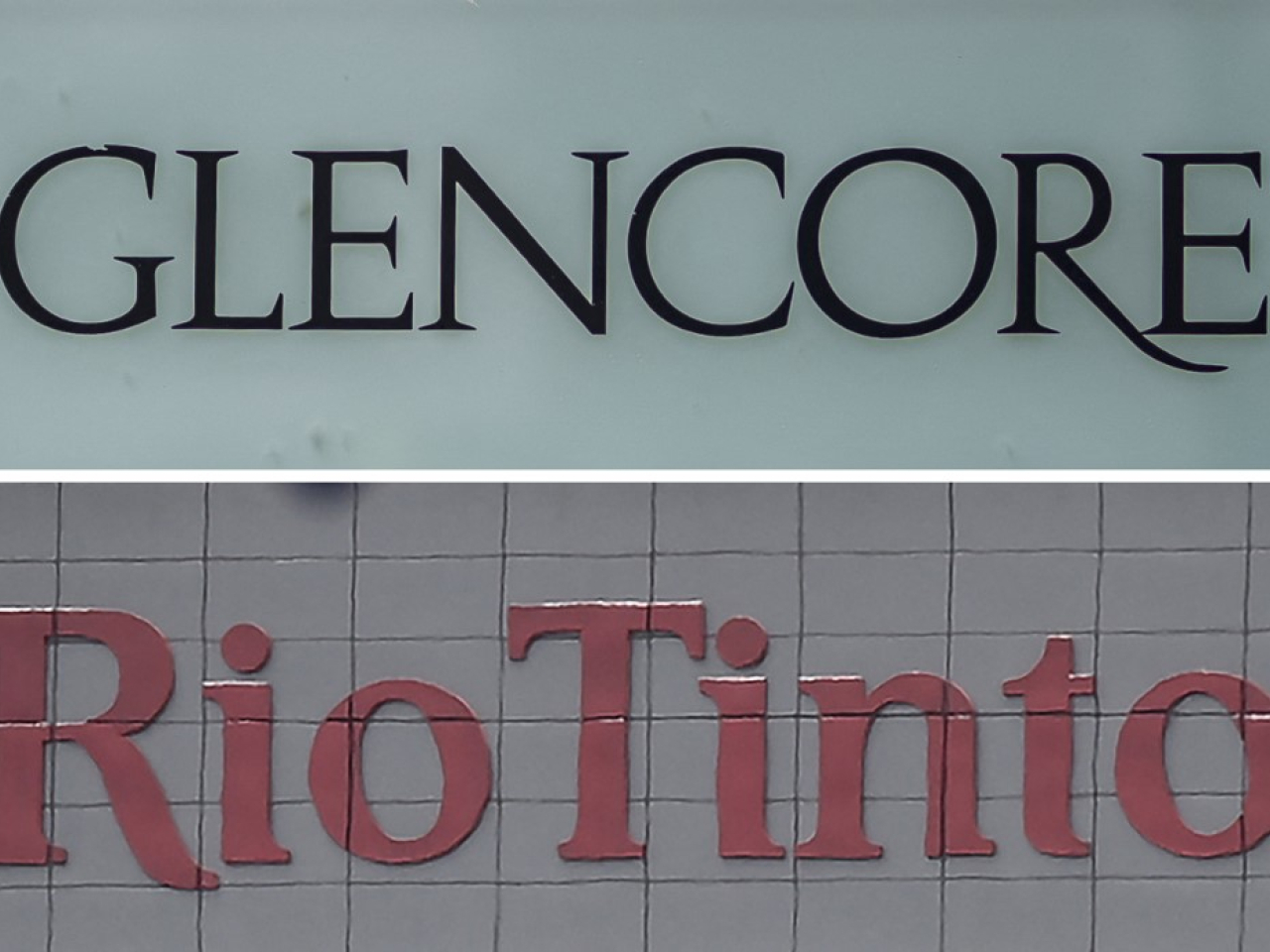嘉能可與力拓正進行初步收購談判，可能合併成全球最大礦業公司。(法新社資料圖片)