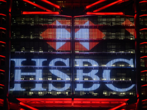 滙控與法國就股息稅支付欺詐調查達成和解協議，滙控同意向法國支付2.675億歐元。（法新社資料圖片）