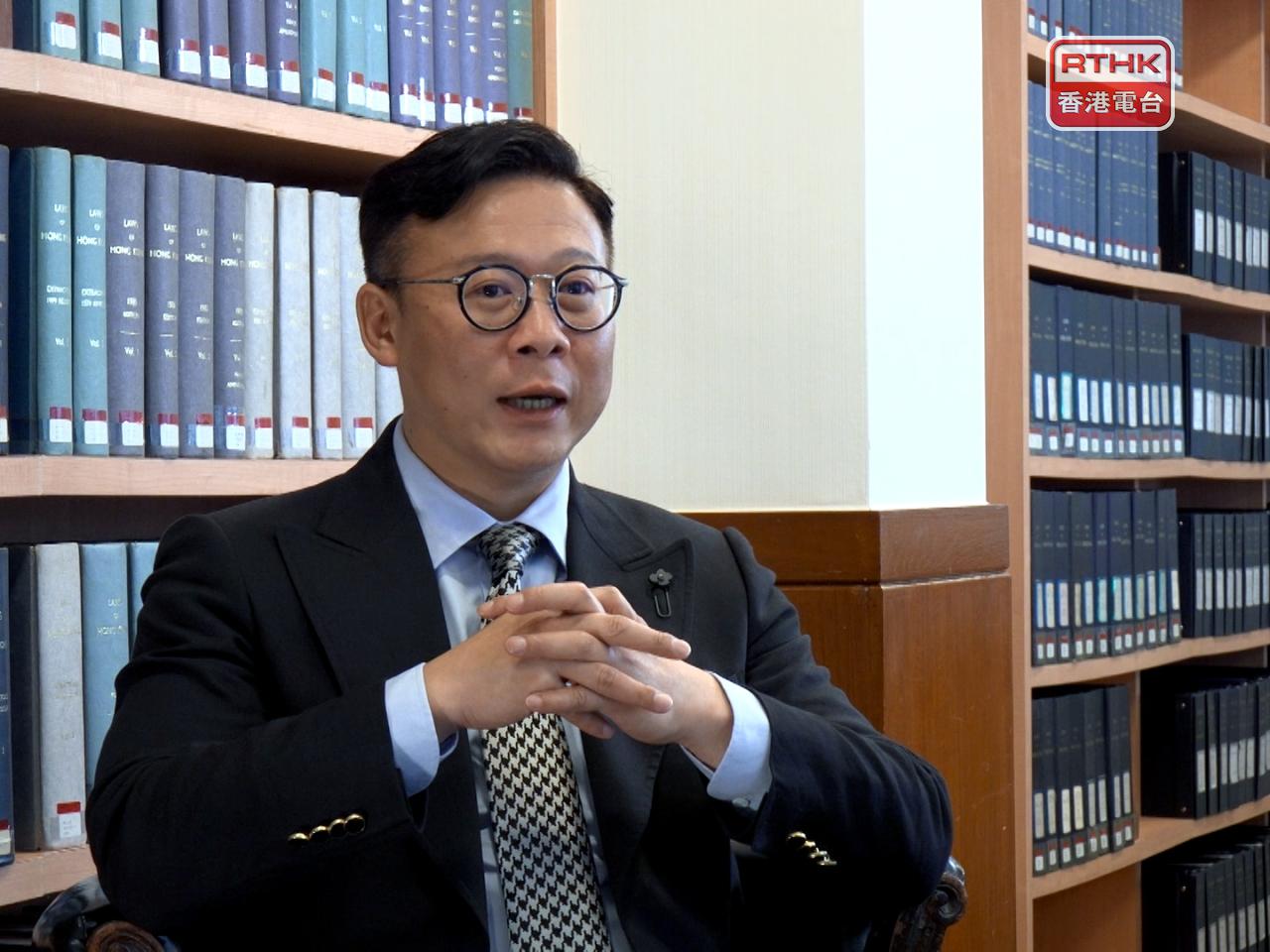 專家委員會由律政司副司長張國鈞擔任主席。（港台圖片）