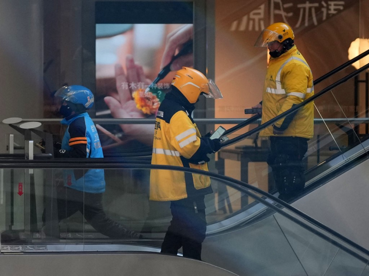 市監總局表示，委員會辦公室將通過現場核實、當面訪談、問卷調查等方式，深入了解外賣平台競爭行為全面調查市場競爭狀況，傳導監管壓力，提出處置措施。（法新社資料圖片）