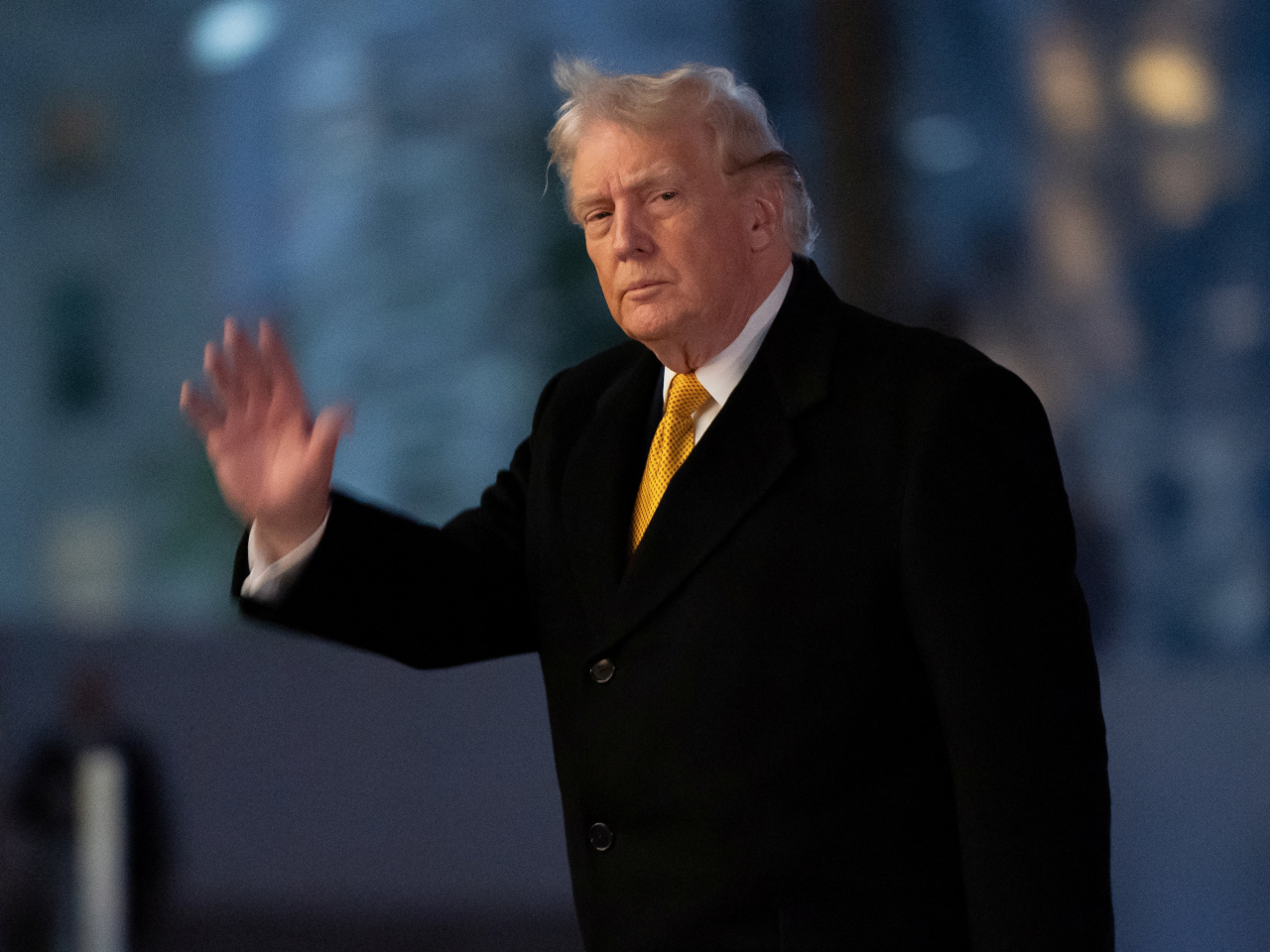 特朗普表示，在委內瑞拉配合下，他已取消對委內瑞拉的第二波軍事行動。（路透社資料圖片）