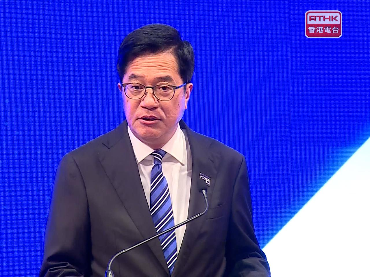 黃偉綸形容原址重建之建議不是很實際，目前政府想法是把該地改為社區設施。（港台圖片）
