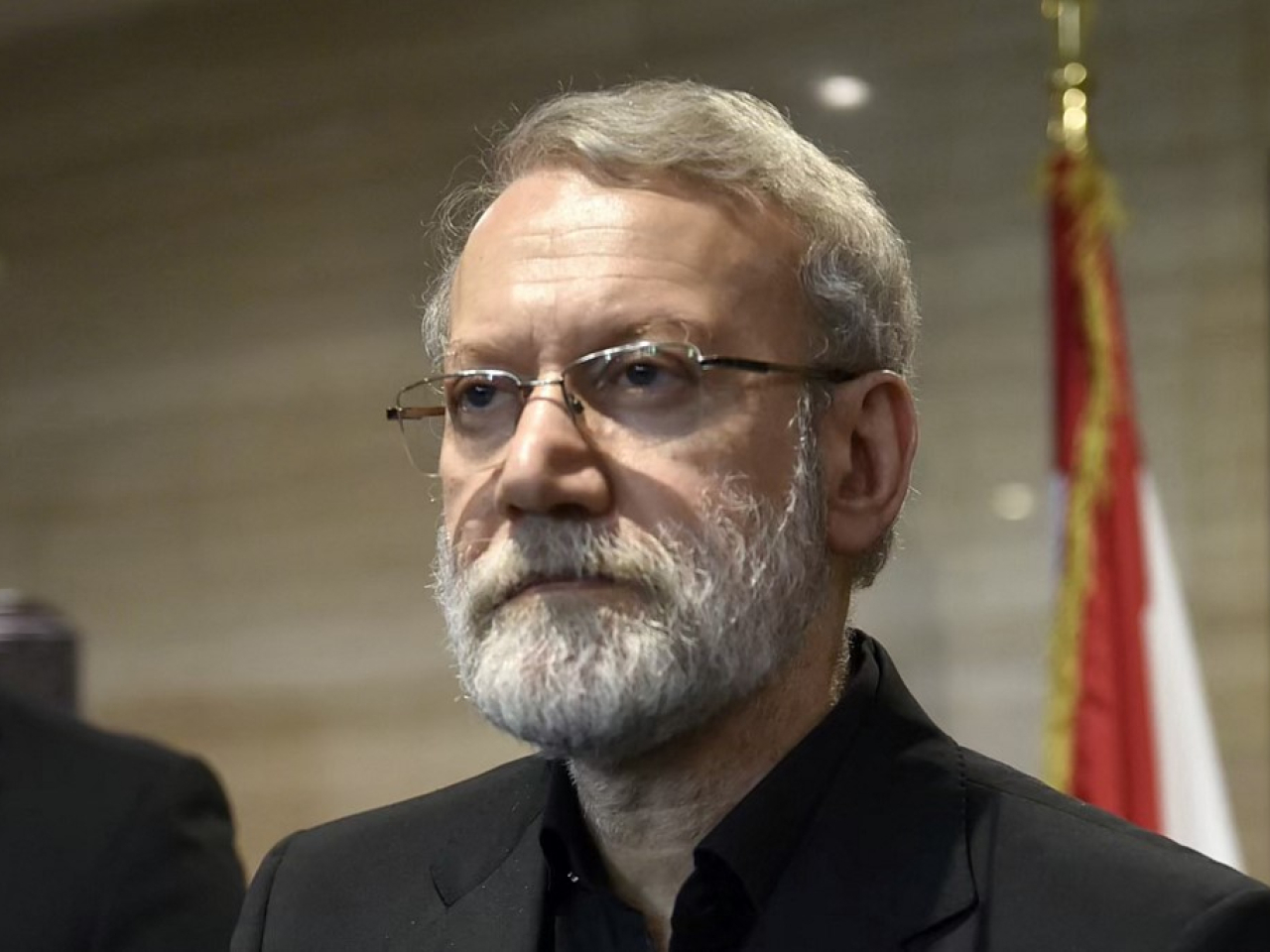 拉里賈尼表示以色列應為伊朗當前事態負責。（法新社資料圖片 ）