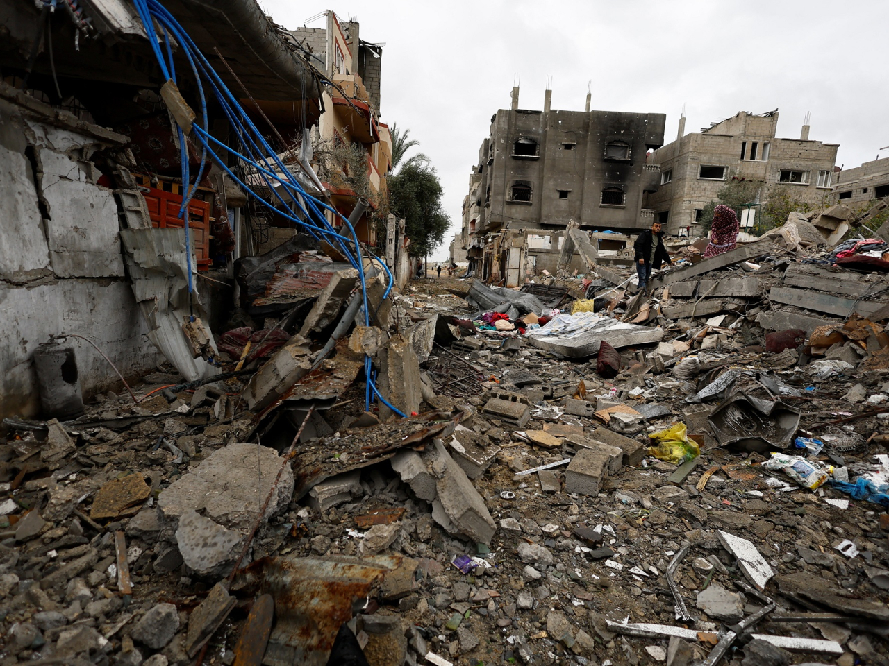 凱西姆說目前管理加沙的政府機構將解散。圖為加沙地帶。（路透社資料圖片）