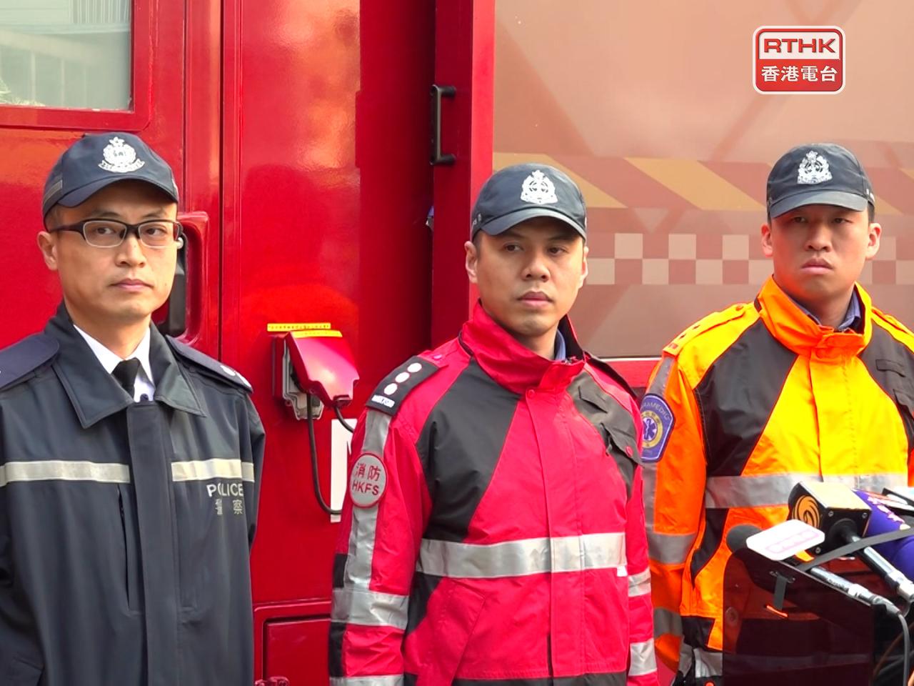 消防表示，仍在調查起火原因，不排除案件涉及刑事成分。（葉燿坤攝）