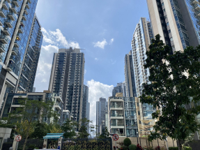 陳永傑稱二手市場辣招已全面鬆綁，有助買家入市。（港台圖片）