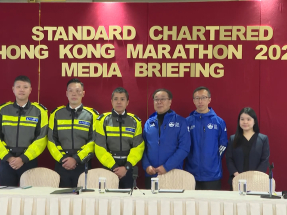 Sunday's marathon sees 18,500 international runners