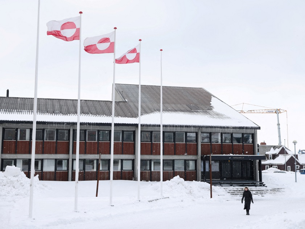 Being taken over by the US "is something that the governing coalition in Greenland cannot accept," the Greenlandic government said in a statement. File photo: Reuters
