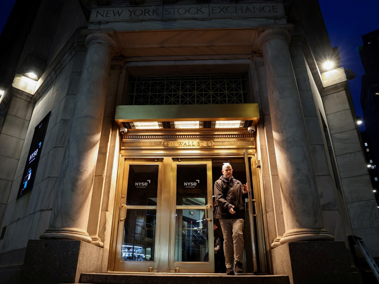 All three major indices on Wall Street made gains on Monday despite the turmoil over subpoenas issued against the US Federal Reserve. Photo: Reuters