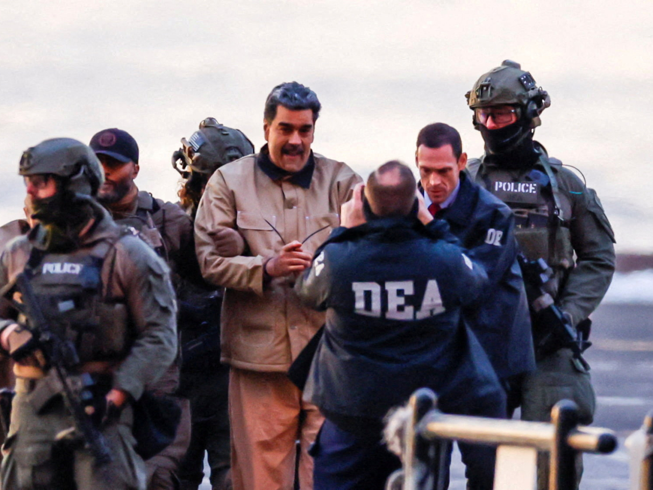 馬杜羅夫婦目前身處美國境內。(路透社資料圖片)