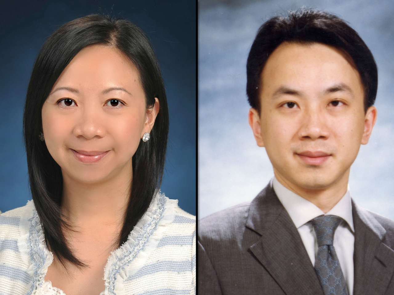 林雪麗（左）將出任公務員事務局常任秘書長。李百全（右）將出任民政及青年事務局常任秘書長。（政府新聞處）