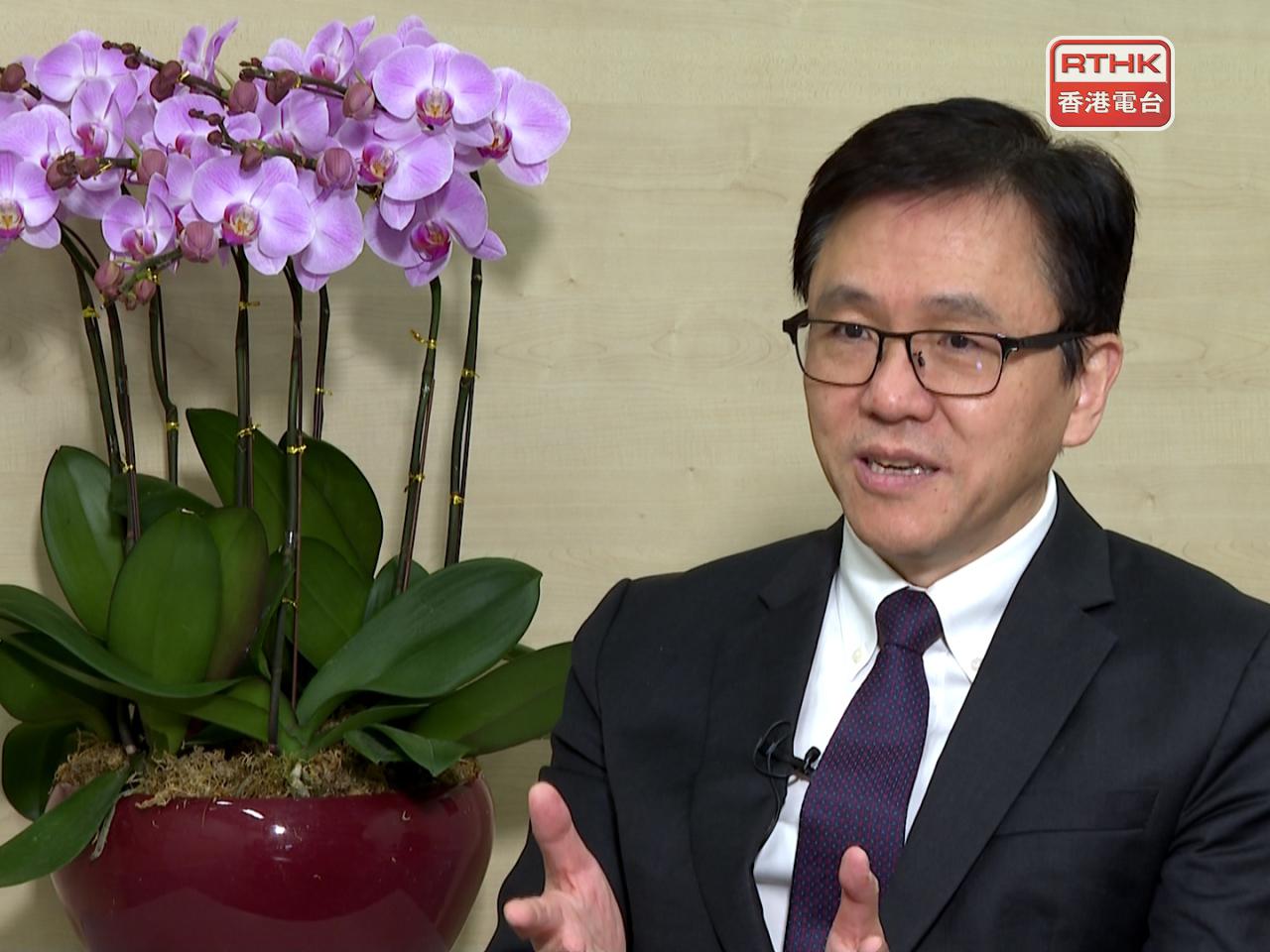 孫東下午啓程前往廣西南寧訪問。（港台圖片）