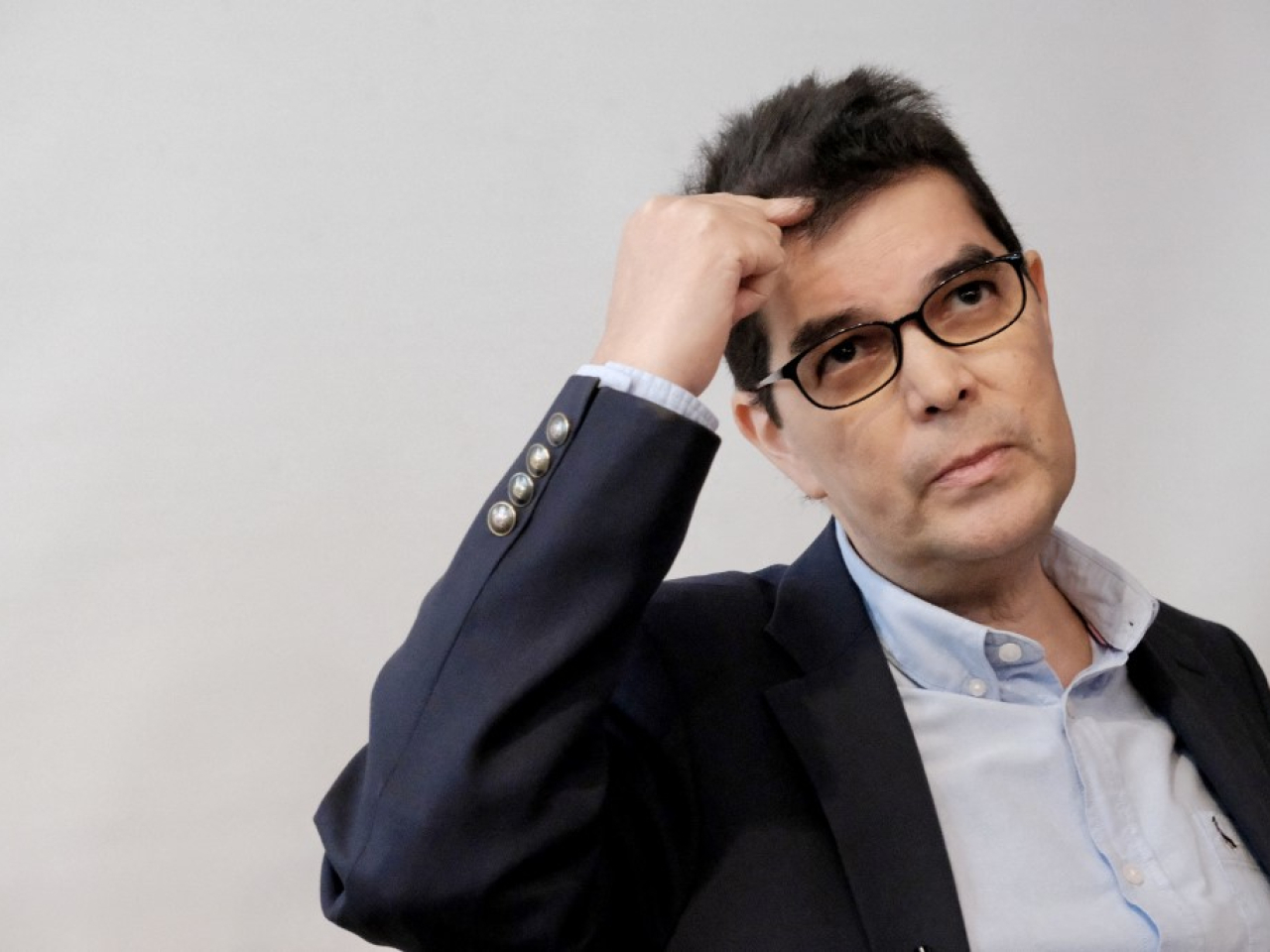 港交所前董事兼獨立股評人David Webb今日因病離世，終年60歲。（法新社資料圖片）