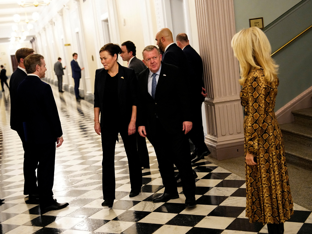 拉斯穆森說，會晤未能改變美國的立場。（路透社）