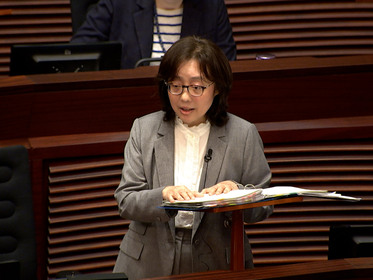 甯漢豪表示，「預審名單」除了考慮犯罪和紀律處分紀錄，亦會有背景審查，也會看有關顧問和承建商的往績表現。