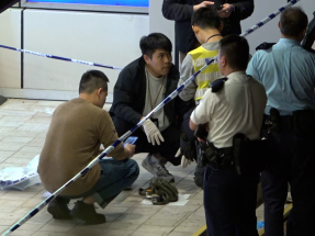 大批警員事後封鎖現場調查。（林紹鋒攝）