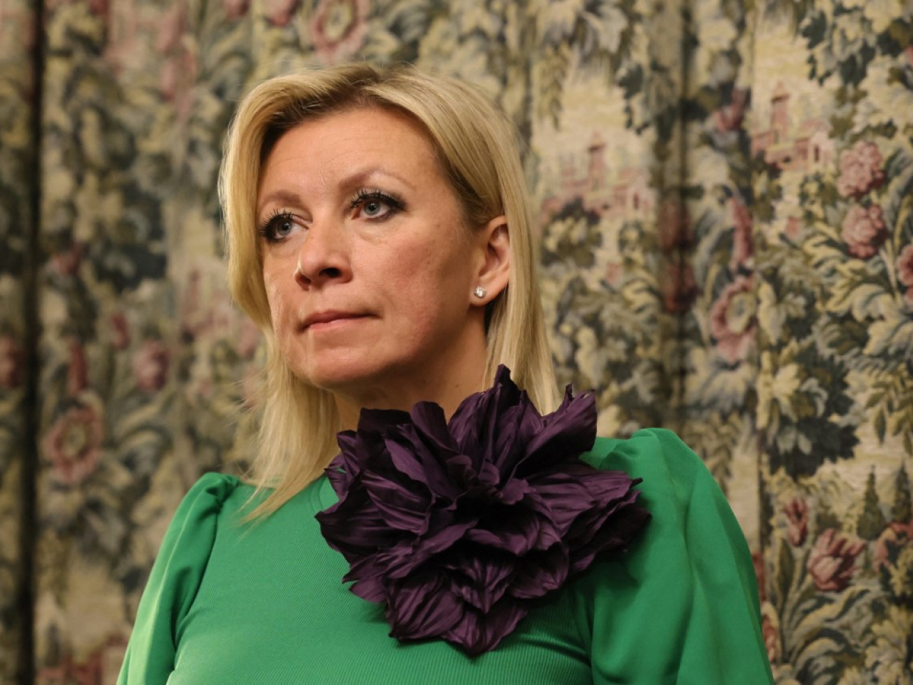 扎哈羅娃表示，俄中免簽政策推動兩國跨境旅遊發展。（法新社資料圖片）