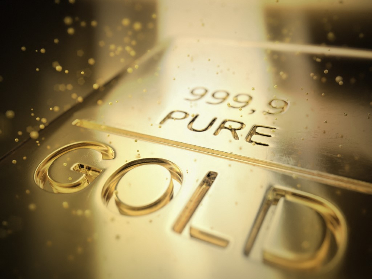 金價由高位回落，現貨金較早時報每盎司4610.2美元，下跌0.22%。（法新社資料圖片）