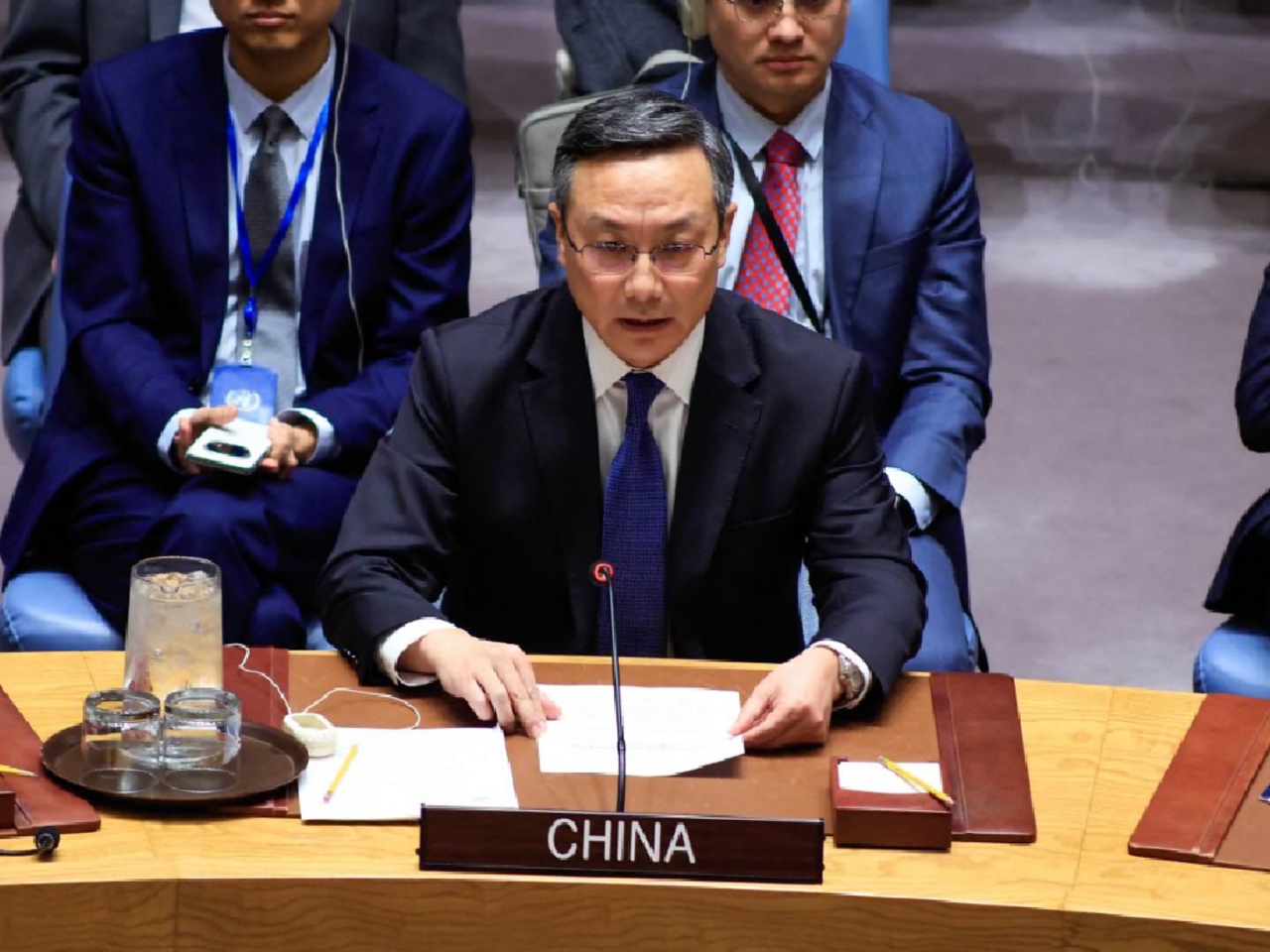 孫磊說武力解決不了問題，只會令問題更加複雜難解。（法新社資料圖片）