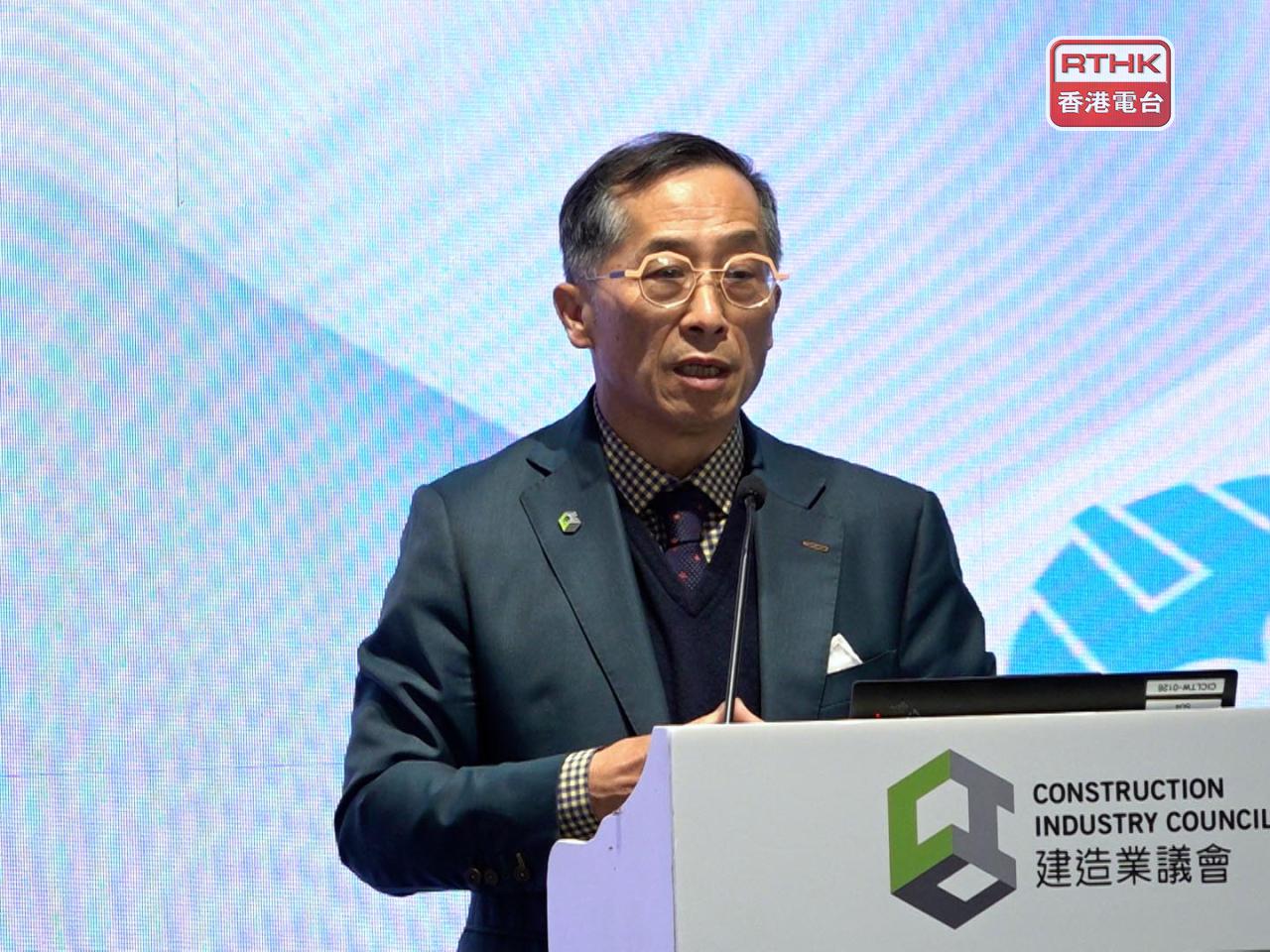 政府再度委任何安誠為建造業議會主席，任期1年。（港台圖片）