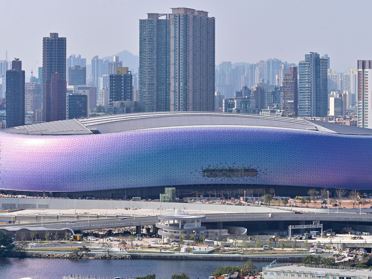 羅淑佩表示，啟德體育園由去年3月1日開幕至今不足一年，已舉辦超過40個共90場國際及本地盛事。（政府新聞處資料圖片）