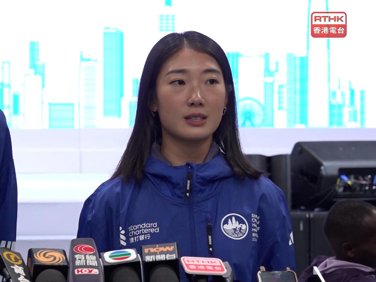 1743_羅映潮表示，經過去年的經驗後，今年可以更冷靜，以平常心面對賽事。（陳感恩攝）