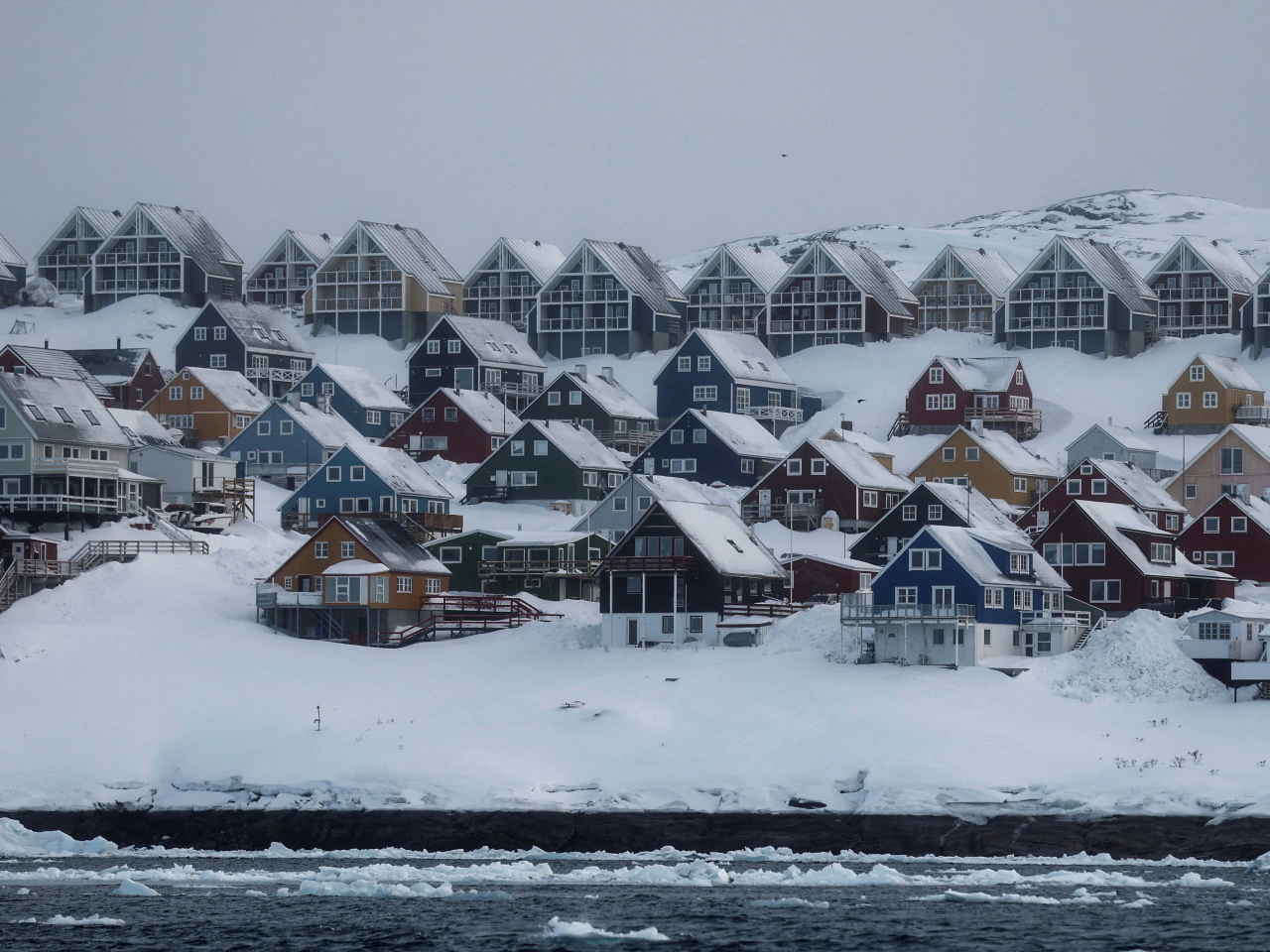 代表團將與丹麥首相及格陵蘭島自治政府總理等會談，表達對丹麥和格陵蘭的支持。(路透社資料圖片)