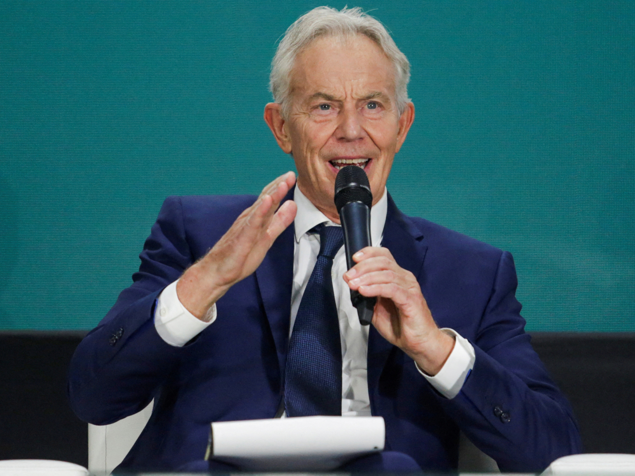 Former British prime minister Tony Blair gets key roles in the 'Board of Peace' and a smaller executive board. File photo: AFP