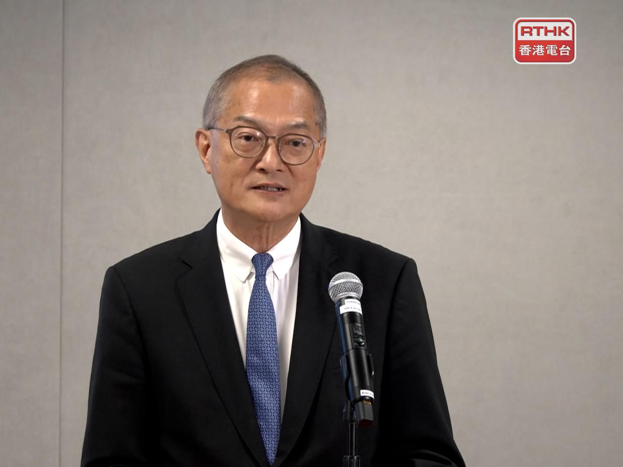 Lo Chung-mau says the number of semi-urgent and non-urgent cases is down 24 percent in the first 10 days of 2026. File photo: RTHK