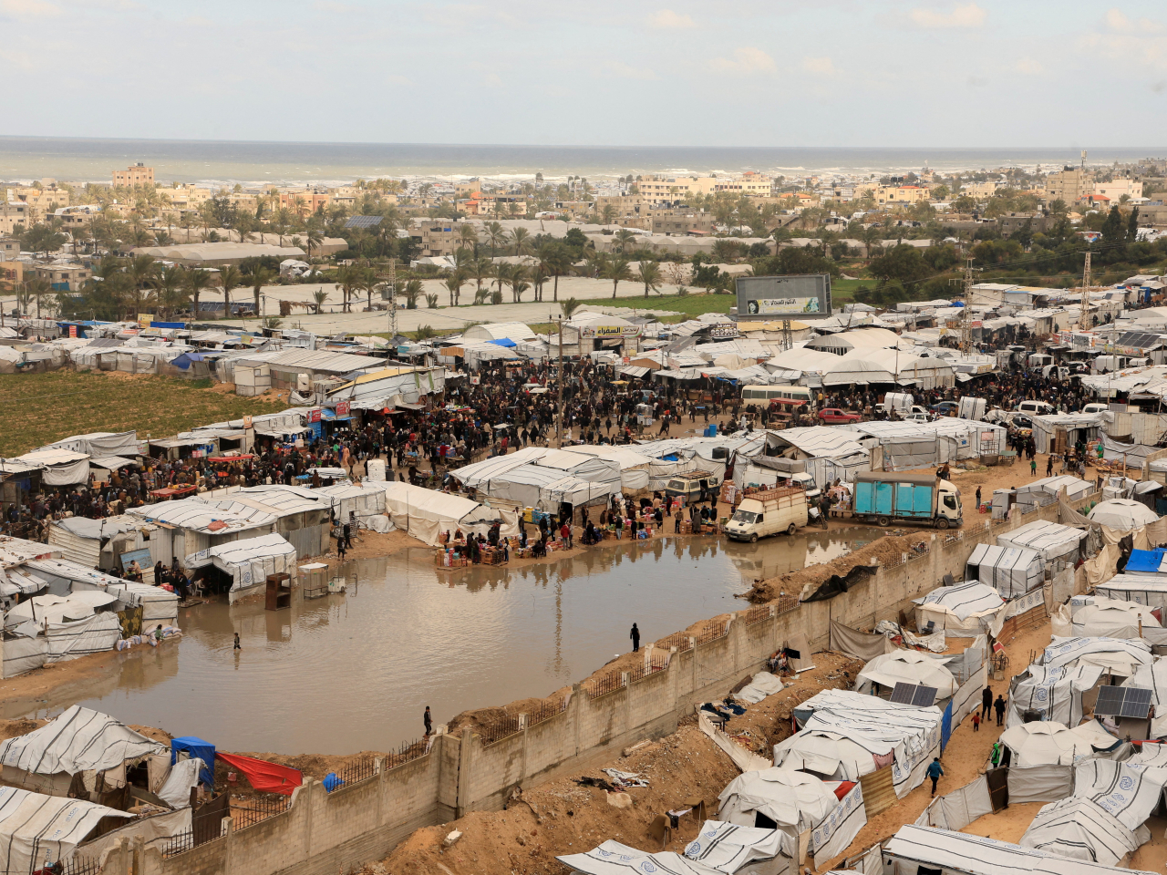 據報美國要求加沙和平委員會永久席位國家，貢獻至少10億美元。（路透社資料圖片）