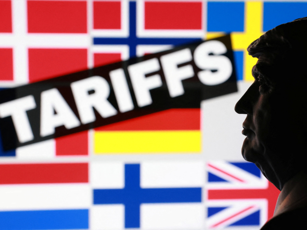 八個國家發表聯合聲明，指關稅威脅會破壞跨大西洋關係，並可能導致危險的惡性循環。（路透社）