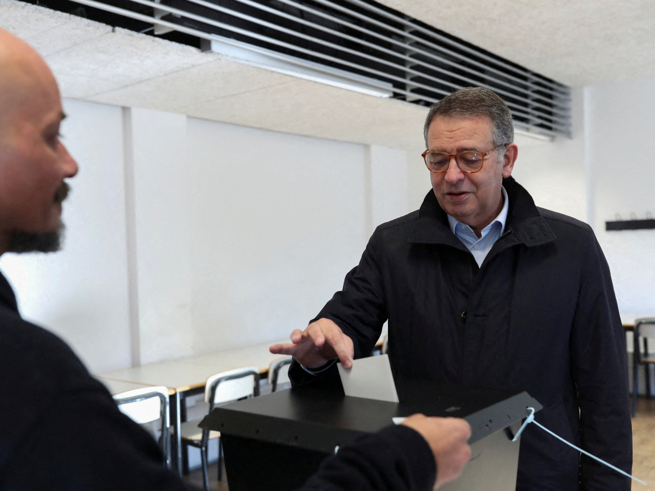 葡萄牙大選，初步結果顯示，中左翼社會黨候選人塞古羅暫時領先。（路透社）