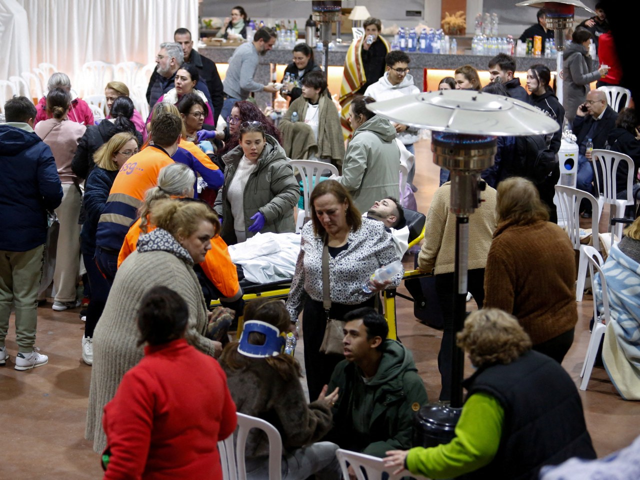 事故造成多人受傷送院。（路透社）