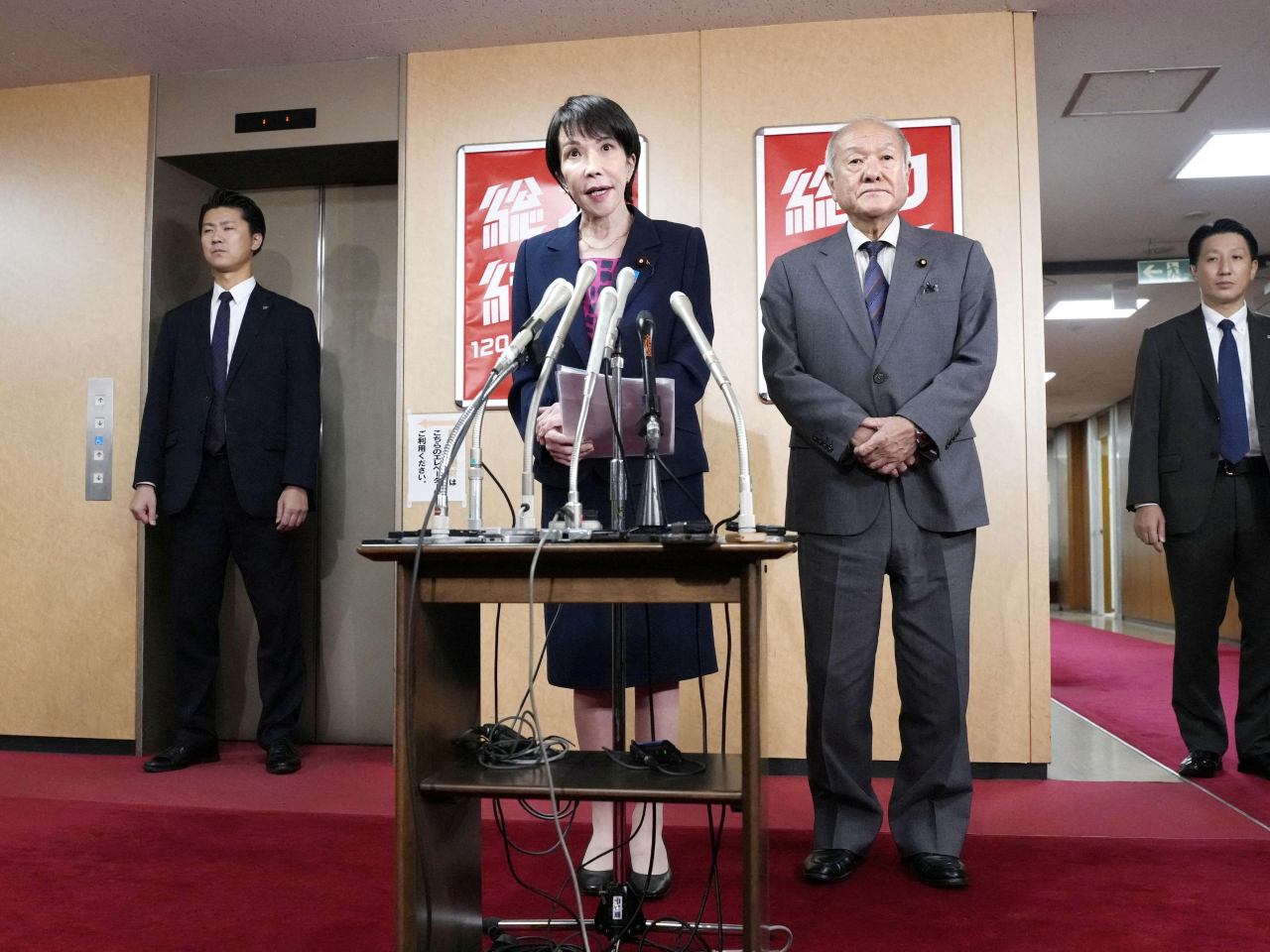 高市早苗宣布，周五解散眾議院。（路透社資料圖片）