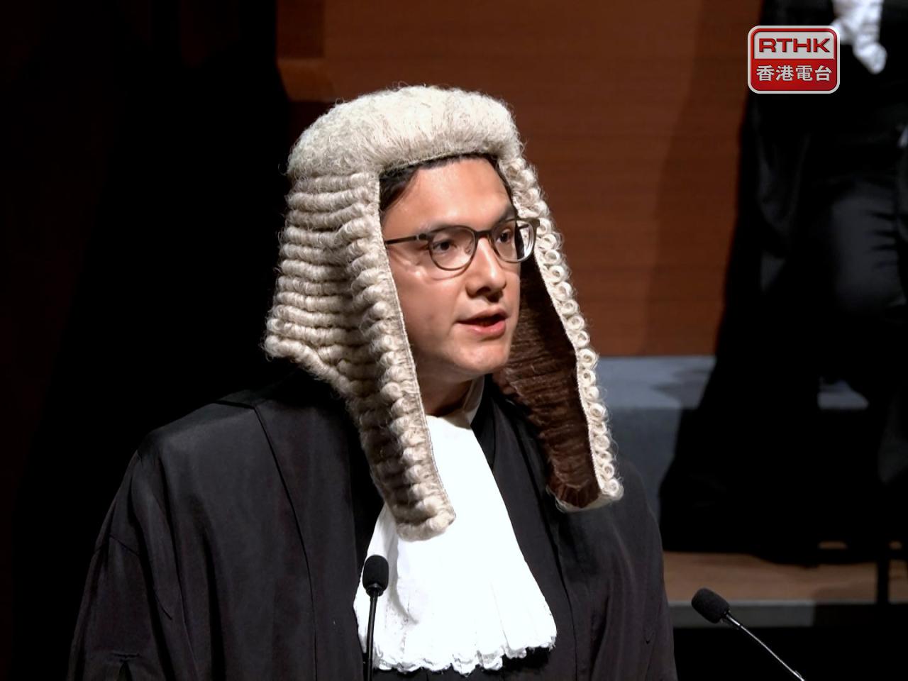 毛樂禮表示，司法獨立地運作對保障基本權利以及商業至關重要。（孔令輝攝）