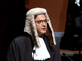 毛樂禮稱法治越穩固　社會越繁榮並越有復原力和穩定