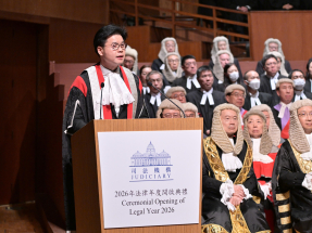 湯文龍稱法律不僅在法庭辯論　能為有需要社群帶來清晰方向與希望