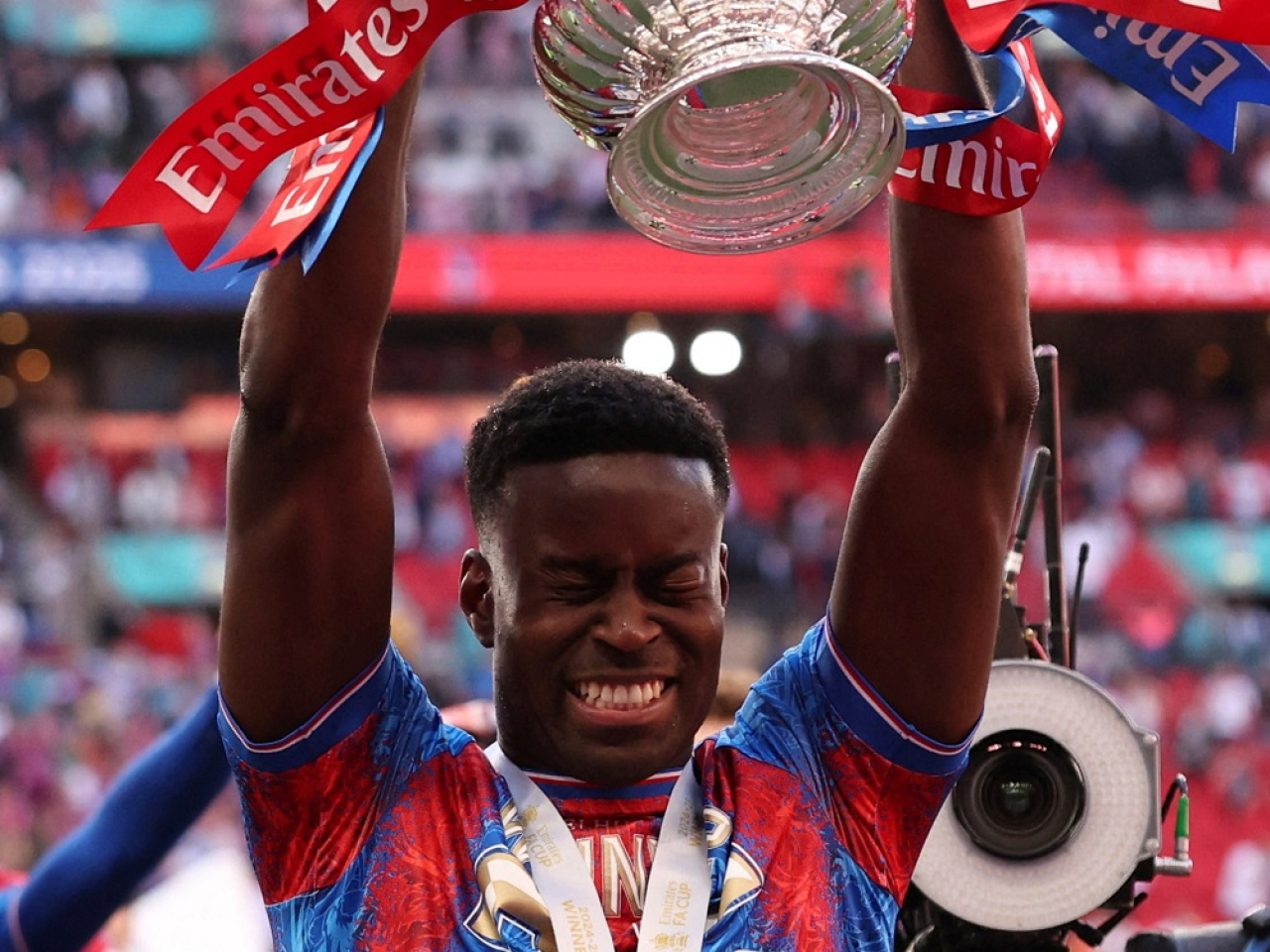 The defender captained Crystal Palace to FA Cup glory in May against City and has won 26 England caps. File photo: Reuters