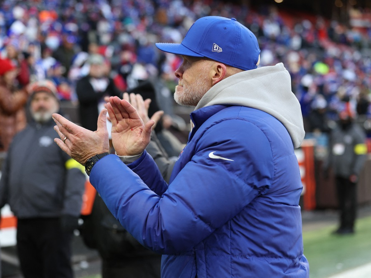 Under Sean McDermott the Bills won five straight division titles from 2020 to 2024 but never advanced beyond the AFC championship game. File photo: Reuters
