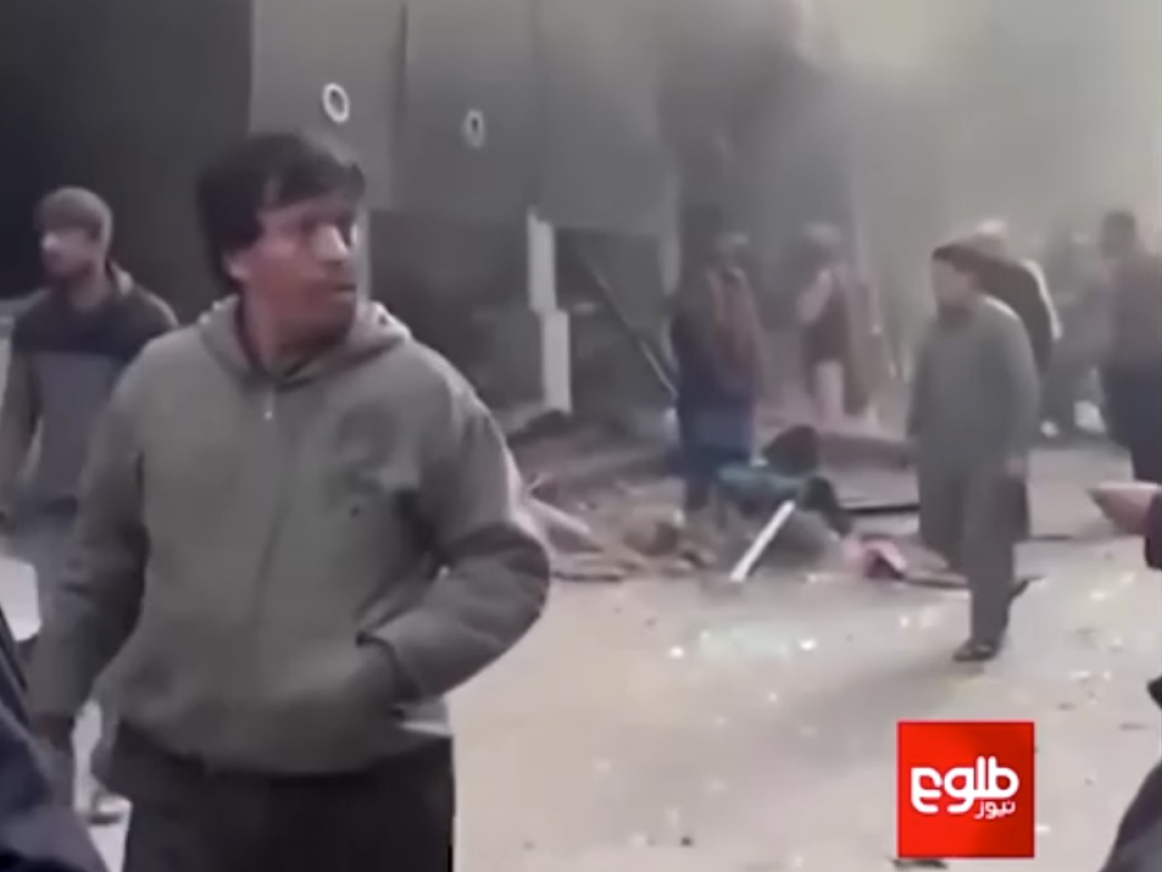 A Chinese national was killed in the blast, which the Afghan branch of Islamic State has claimed responsibility for. Screencap: ToLo NEWS via Reuters